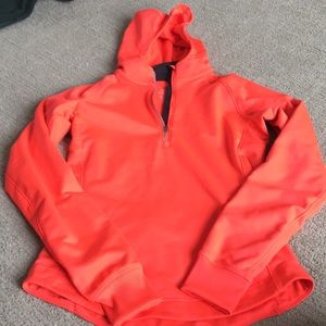 Nike dry fit fleece hooded workout sweatshirt